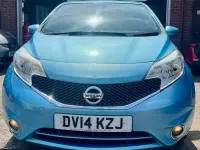 Used Nissan Note Acenta Premium 2014 Blue Hatchback