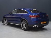 Used Mercedes GLC300 AMG Line Premium 245 HP (180 kW) 2019 Blue Coupe