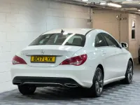 Used Mercedes CLA180 2017 White Coupe