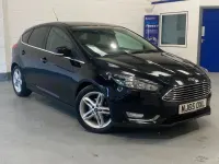Used Ford Focus Titanium 125 HP (91 kW) 2015 Black Hatchback