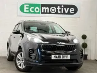 Used Kia Sportage 130 HP (95 kW) 2018 Black SUV