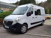 Used Vauxhall Movano 130 HP (95 kW) 2019 White MPV