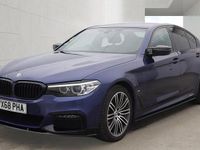 Used BMW 530e M Sport 2018 Blue Sedan