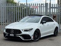 Used Mercedes CLA45 AMG AMG 421 HP (309 kW) 2021 White Coupe