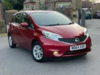 Used Nissan Note Acenta Premium 2015 Red Hatchback