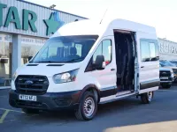 Used Ford Transit 130 HP (95 kW) 2022 White Van