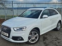 Used Audi Q3 S-Line 140 HP (102 kW) 2014 White SUV
