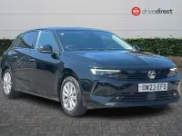 Used Vauxhall Astra Design Edition 110 HP (80 kW) 2023 Black Hatchback
