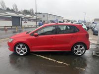 Used VW Polo GTI 180 HP (132 kW) 2011 Red Hatchback