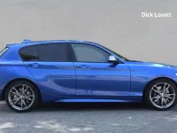 Used BMW M135 Comfort Edition 322 HP (236 kW) 2016 Blue Hatchback