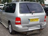 Used Kia Sedona LX 143 HP (105 kW) 2003 Silver MPV