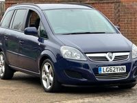 Used Vauxhall Zafira 115 HP (84 kW) 2012 Blue MPV