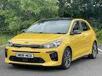 Used Kia Rio GT-Line 2019 Yellow Hatchback