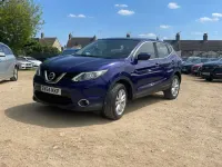 Used Nissan Qashqai Acenta 115 HP (84 kW) 2015 Blue SUV