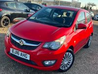 Used Vauxhall Viva 75 HP (55 kW) 2016 Red Hatchback
