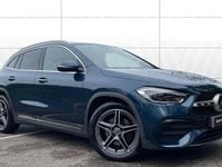 Used Mercedes GLA200 AMG Line Premium Plus 150 HP (110 kW) 2021 Blue SUV
