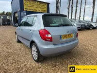 Used Skoda Fabia Elegance 105 HP (77 kW) 2010 Blue Hatchback