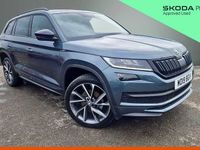 Used Skoda Kodiaq SportLine 147 HP (108 kW) 2019 Quartz grey metallic SUV