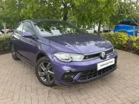 Used VW Polo R-line 95 HP (69 kW) 2023 Purple Hatchback
