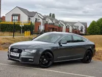 Used Audi A5 S-Line 177 HP (130 kW) 2014 Grey Coupe