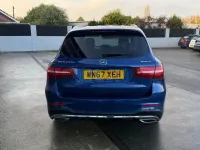 Usado Mercedes GLC250 AMG line 2017 Azul SUV