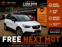 Used Vauxhall Crossland X S 83 HP (61 kW) 2020 White SUV