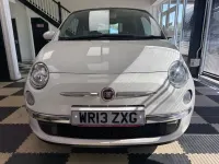 Used Fiat 500 Lounge 69 HP (50 kW) 2013 White Hatchback