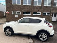 Used Nissan Juke Tekna 2014 White SUV
