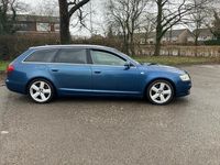 Begagnad Audi A6 S-Line 180 HK (132 kW) 2006 Blå Kombi