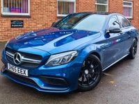 Used Mercedes C63 AMG Premium 2016 Blue Sedan