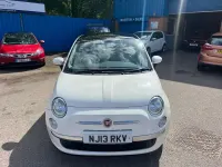 Used Fiat 500 Lounge 69 HP (50 kW) 2013 White Hatchback