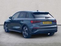 Begagnad Audi A3 Black Edition 150 HK (110 kW) 2024 Grå Halvkombi