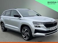 Used Skoda Karoq SportLine 150 HP (110 kW) 2024 Silver SUV