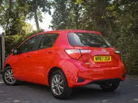 Used Toyota Yaris 2017 Red Hatchback