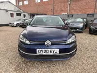 Used VW Golf VII Edition 130 HP (95 kW) 2020 Blue Hatchback