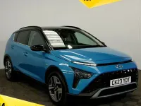 Używany Hyundai Bayon Ultimate 120 KM (88 kW) 2023 Turkusowy SUV