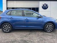 Used VW Polo Life 95 HP (69 kW) 2025 Blue Hatchback