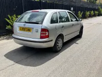Used Skoda Fabia Ambiente 75 HP (55 kW) 2005 Silver Estate