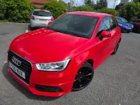 Used Audi A1 S-Line 2016 Red Hatchback