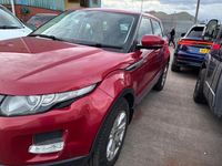Used Land Rover Range Rover evoque Pure 2012 Red SUV
