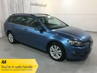 Used VW Golf VII S 2014 Blue Estate