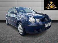 Used VW Polo SE 75 HP (55 kW) 2002 Blue Hatchback