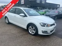 Used VW Golf VII Edition 125 HP (91 kW) 2016 White Hatchback