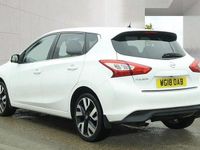 Used Nissan Pulsar S 115 HP (84 kW) 2018 White Hatchback