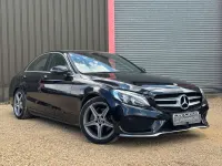 Used Mercedes C220 AMG line 2017 Black Sedan