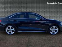 Used Audi A3 S-Line 147 HP (108 kW) 2020 Black Sedan