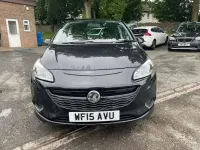 Used Vauxhall Corsa Edition 90 HP (66 kW) 2015 Black Hatchback
