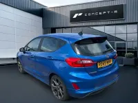 Used Ford Fiesta ST-Line 100 HP (73 kW) 2019 Blue Hatchback