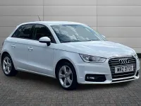 Used Audi A1 Sportback Sport 123 HP (90 kW) 2017 White Hatchback