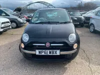 Gebraucht Fiat 500 Lounge 69 PS (50 kW) 2011 Schwarz Kleinwagen
